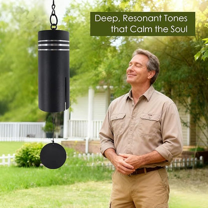 ASTARIN Wind Chimes Deep Tone Heroic Windbell Deep Resonance Serenity Bell Outdoor Decor for Patio,Yard,Porch,Garden