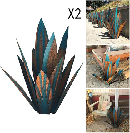 2 Sculpture Statue for Patio Yard Deck