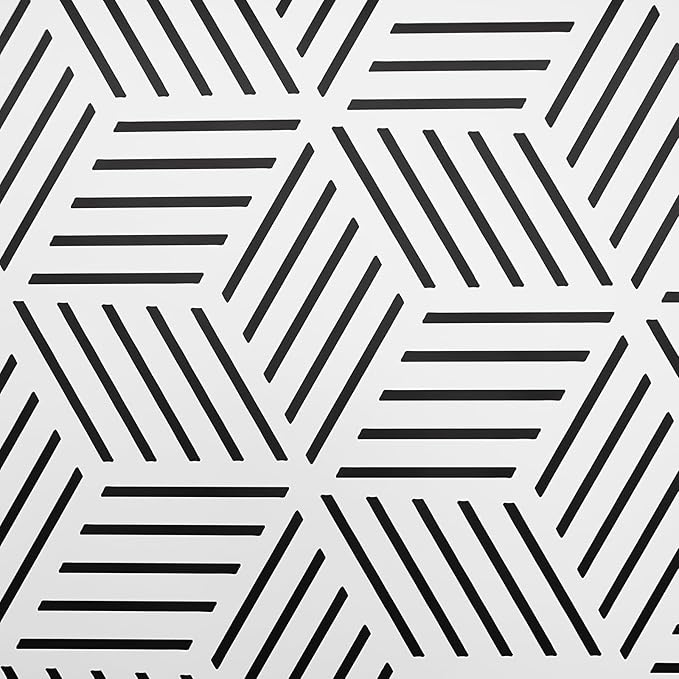 Metal Privacy Screen, 72" H x 36" W Freestanding Privacy Screens, Patio Decorative Metal Fence Panels with Stand, Portable Divider Screens, for Backyard/Patio/Deck (White-Rhombic, 72''H×36''W)