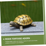 Decorative Tortoise Resin Ornament for Garden Charming Outdoor Sculpture for Lawn Patio and Home Unique Rustic Garden Lovers