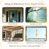 Cardinal Wind Chimes for Outside – Wind Chimes for Loss of Loved One - Sympathy Gift for Loss of Mom, Dad, Husband, Child, Grandparent, Other Loved Ones