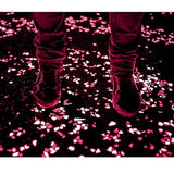 340pcs Glow in The Dark Garden Pebbles, Gardening Luminous Glow Stones Outdoor Decor Glowing Water Fish Tank Gravel (Pink)
