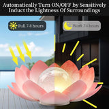 Solar Light Outdoor, Metal Glass Decorative Waterproof Garden Light LED Solar Flower Lights for Patio, Lawn,Walkway,Tabletop,Ground