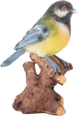 Cute Statues Garden Bird Statue Outdoor Statues On The Stone Ornament Backyard Decor(On the Branches)