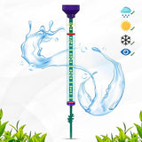 Headwind EZRead 21” Giant Professional Outdoor rain Gauge, USA Made Heavy Duty All Weather Freeze Proof Stake or mountable with Float, Violet (820-1002VIO)