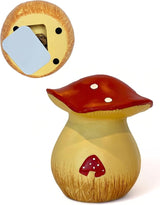 Gift Essentials Toadstool Decorative Garden Statue and Key Hider - Hides a Secret Extra Hidden Key Outside in Garden, Yard or Porch