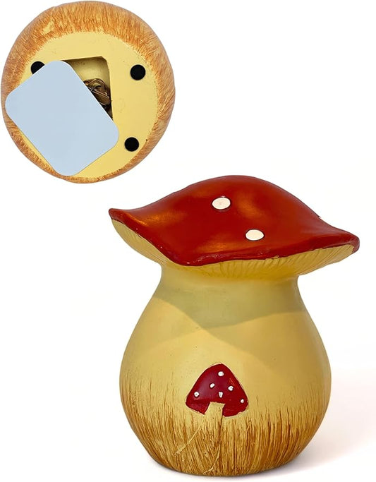 Gift Essentials Toadstool Decorative Garden Statue and Key Hider - Hides a Secret Extra Hidden Key Outside in Garden, Yard or Porch