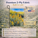 Caroline's Treasures Nebraska Goldenrod in Watercolor Garden Flag Mailbox Flag Decorative Yard Flag Banner Outside Patio Artwork Yard Flower Beds, Garden Size, Multicolor