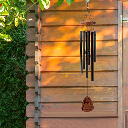 PRSTENLY Memorial Wind Chimes, 26 Inch Memorial Gifts for Loss of Loved One, Sympathy Gift Baskets for Loss of Mom Dad Son Daughter Husband Wife, Bereavement Remembrance Gift in Memory of Loved One