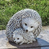 Garden Items Hedgehogs Statue, one Size, Light Gray