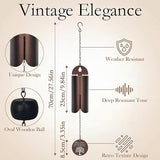 Wind Chimes for Outside Deep Tone - 27" Heroic Windbell,Memorial Windchimes Outdoors Hanging Decor for Patio Yard Porch Garden,Large Wind Chime Home Decoration,Sympathy Windchime Gifts for Women