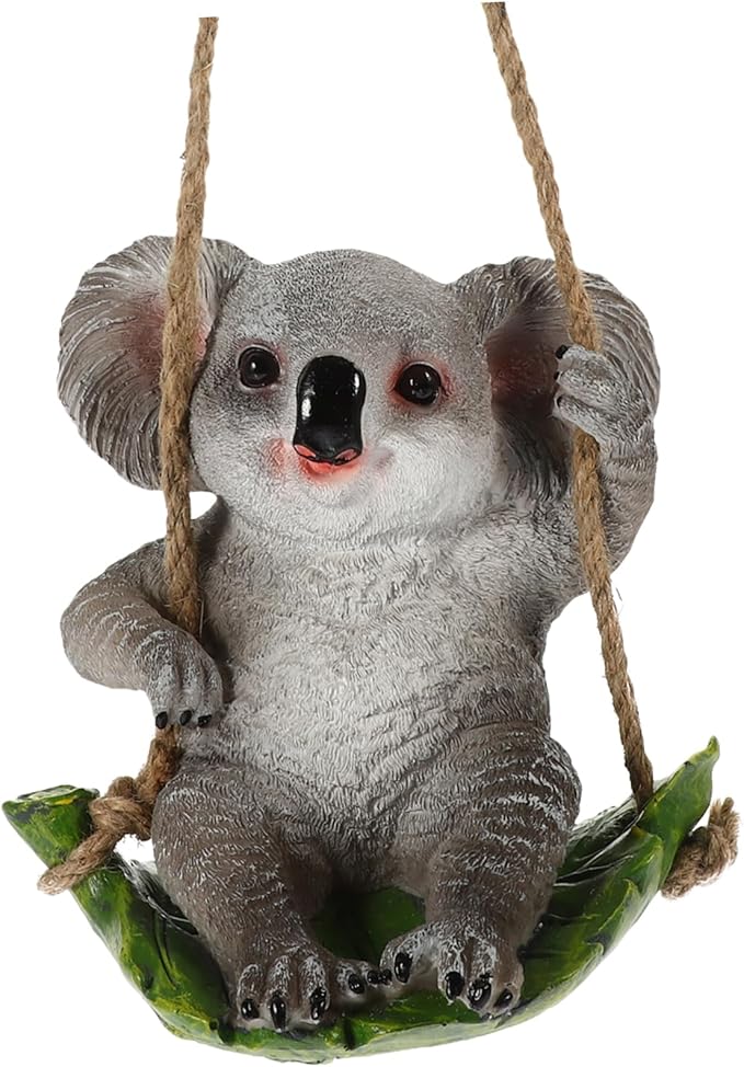 Hemoton Statue Adorable Hanging Decor for Outdoor Garden Stylish Courtyard Accessory for Home Office Decoration Durable Weather Resistant Design