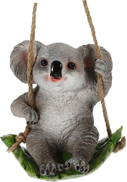 Hemoton Statue Adorable Hanging Decor for Outdoor Garden Stylish Courtyard Accessory for Home Office Decoration Durable Weather Resistant Design