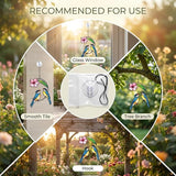 Hummingbird Gifts for Women, Hummingbird Sun Catcher for Window Hanging, Mothers Day for Mom Grandma Bird Lovers, Spring Suncatcher Garden Decor for Indoor Outdoor Windows(8)