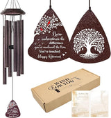 Retirement Gifts for Women/Men - 32" Wind Chimes Happy Retirement Gift for Coworker Colleague Boss Teacher Nurse - Farewell Appreciation Gifts Never Underestimate The Difference You've Made