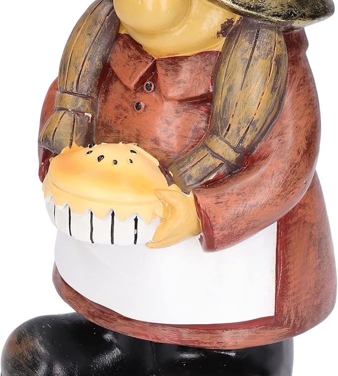 Composite Garden Figurines Statues | Weatherproof & Rustproof Outdoor Decor | Colorful Lawn Ornaments for Garden/Yard/Patio | Cute Home Decor Present
