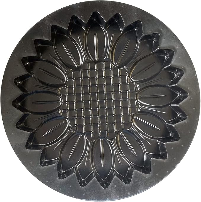 AUTUMN Sunflower Durable Stepping Stone Mold, Concrete Cement Mold, Stepping Stones for Garden Walkway, DIY Walkway Stepping Stones, Flower Statue for Garden, Flower Garden Decor Mold