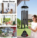 Memorial Wind Chimes,Sympathy Gift for Loss of Mother Father,30inch Sympathy Windchimes for Loss of Loved One,Cardinal Wind Chimes Outdoors Decor