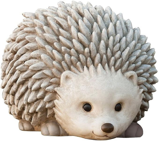 Roman Pudgy Pal Garden Figure, 75262, Hedgehog, 6.25 inches tall