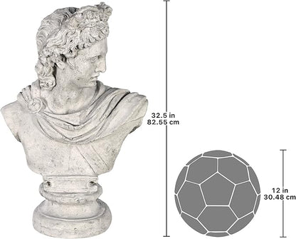 Design Toscano Apollo Belvedere Sculptural Bust