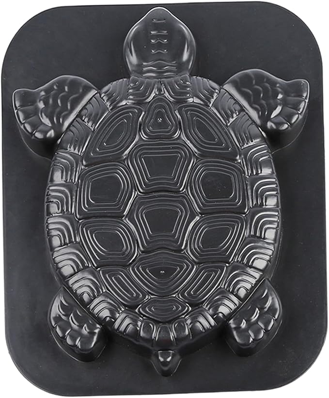 Stepping Stone Molds for Concrete & Cement 17x15'' Turtle Statue Concrete Mold Easy-to-Use DIY Stepping Stone Mold Concrete Molds and Forms for Garden Walkways and Pathways