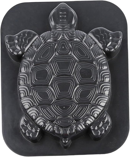 Stepping Stone Molds for Concrete & Cement 17x15'' Turtle Statue Concrete Mold Easy-to-Use DIY Stepping Stone Mold Concrete Molds and Forms for Garden Walkways and Pathways