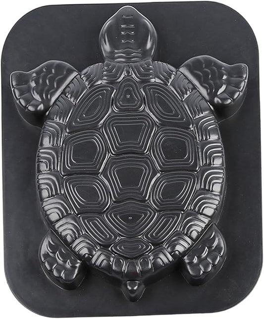 Stepping Stone Molds for Concrete & Cement 17x15'' Turtle Statue Concrete Mold Easy-to-Use DIY Stepping Stone Mold Concrete Molds and Forms for Garden Walkways and Pathways