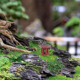 FOMIYES Mini Pagoda Statues 6pcs Japanese Temple Style Resin Desk & Garden Decor