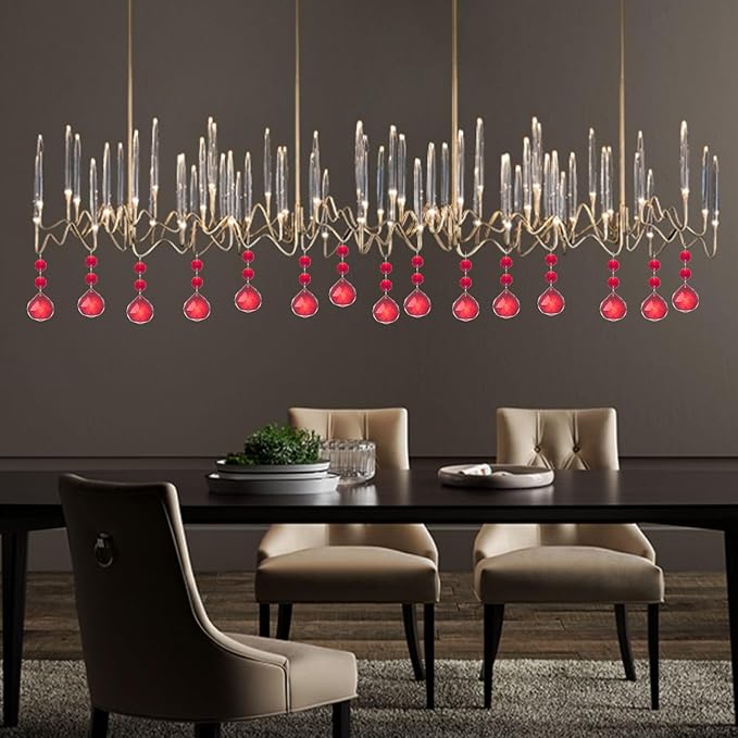 Pack of 10 Red Crystal Ball Prism 30mm Suncatcher Chandelier Prisms Part Decor Rainbow Maker
