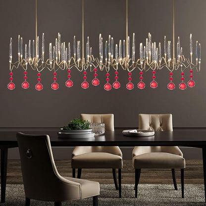 Pack of 10 Red Crystal Ball Prism 30mm Suncatcher Chandelier Prisms Part Decor Rainbow Maker