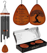 SteadStyle Memorial Gifts for Loss of Brother, Memorial Wind Chimes, in Memory of Loved One, Bereavement Gifts, Sympathy Gift for Loss of Brother, Home Decor Outdoor Garden Patio