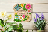 Grandma's Garden Flower and Butterfly Stepping Stone - Outside Décor