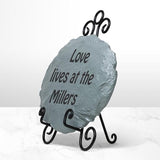 Let's Make Memories Personalized Rockin' Family Garden Stones - Garden Décor - Large - Customize Message