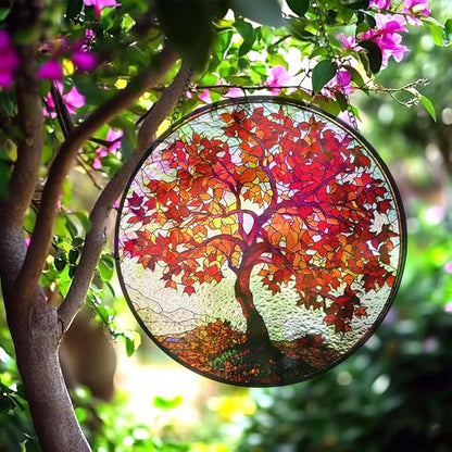Stained Glass Window Hanging,suncatcher Stained Glass kit,Stained Glass Ornament, Garden suncatchers for Windows Hanging,Window Decor or Indoor,Gifts for Women, Lovers, Couple, Friends