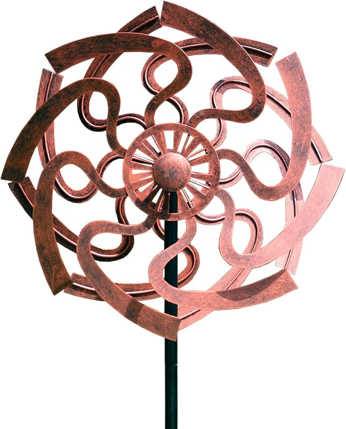 Garden Wind Spinner Outdoor Yard Spinner Metal Wind Spinner for Lawn & Patio Yard Art