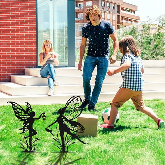 Decorative Garden Stakes, Fairy Garden Statues for Home and Garden (9)