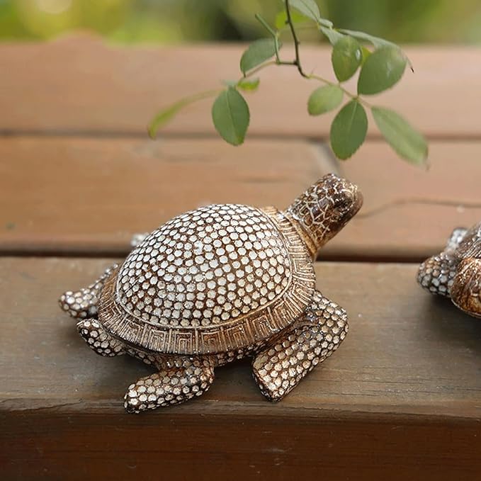 Garden Statues for Outside Outdoor Garden Statue Resin Khaki Color Decorative Sculpture for Outdoor Spaces Garden Statues for Outside and Outdoor Decoration Gardening Gifts