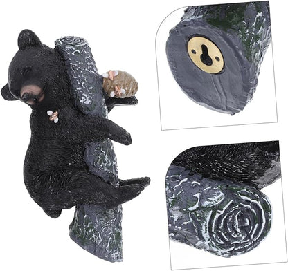 Resin Statue Durable Outdoor Decor Lifelike Garden Figurine for Tree Hanging Table Display Weather Resistant Art Sculpture for Nature Lovers