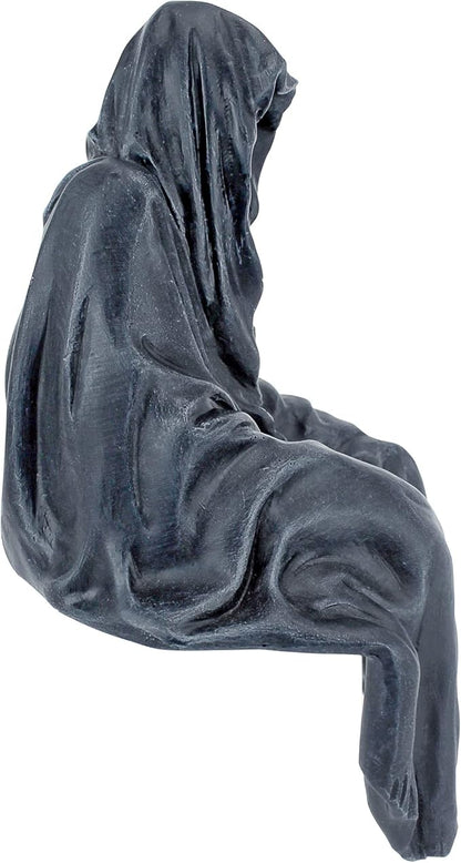 Design Toscano Reaping Solace: The Creeper Sitting Statue