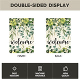 AVOIN colorlife Set of 12 Seasonal Holiday Garden Flag 12x18 Inch Double Sided Outside, Welcome Farmhouse Yard Outdoor Flag