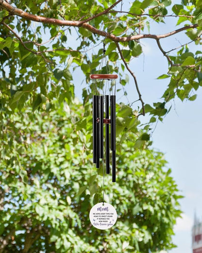 BeauGift Gifts for Mom, Wind Chimes Mom Birthday Gifts from Child Daughter Son, Mothers Day Windchime Gift, Home Decor Keepsake for Moms, Mama, Stepmom, Mother in Law