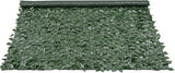 VEVOR Artificial Ivy Privacy Fence Screen, 96 x 72 in Faux Ivy Vine Leaf Hedges Fence, Greenery Privacy Fence with Mesh Cloth Backing, Green Wall Decoration for Outdoor Garden, Yard, Balcony