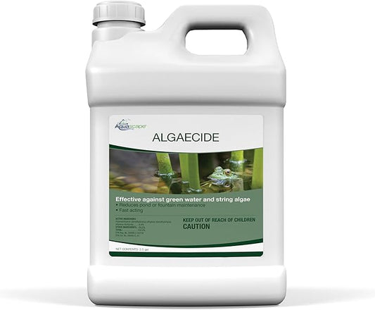 Aquascape Algaecide for Pond, Waterfall, and Water Features, 2.5-Gallon, 96053