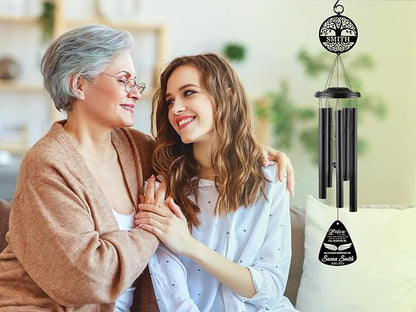 Wind Chimes for Outside Unique, Personalized Bereavement Gifts for Loss of Father, Personalized Memorial Wind Chimes, Memorial Gifts for Loss of Father, Sympathy Gifts for Loss of Dad