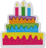 Happy Birthday Yard Signs with Metal Stakes, 17" Letters, Weather Resistant