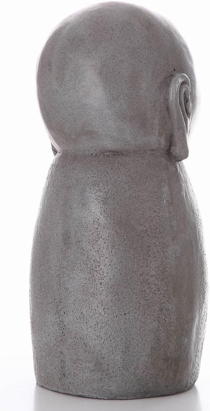 24" Smiling Lucky Japanese Jizo Outdoor Garden Statue