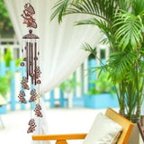 Frog Gift Wind Chimes for Outside, Outdoors Metal Windchimes with S Hook for Birthday Home Patio Porch Backyard Yard Garden Decoration, Sympathy Memorial Frog Gifts for Women Men Mom Grandma