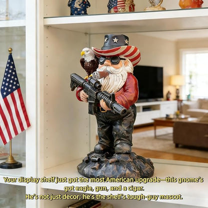 Patriotic Gnomes, 4th of July Gnomes,gnome,Military gnome, Desk Decor for Men,America 250 Merchandise,Veteran Gifts,250th Anniversary,Army Gifts for Men,Memorial Day Decorations