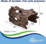 Aquascape Faux Log Fish Cave for Pond, Koi Predator Control | 78324