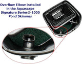 Aquascape 29149 Signature Series Skimmer 6.0 & 8.0 Overflow Elbow for Pond Water Feature Waterfall Landscape and Garden